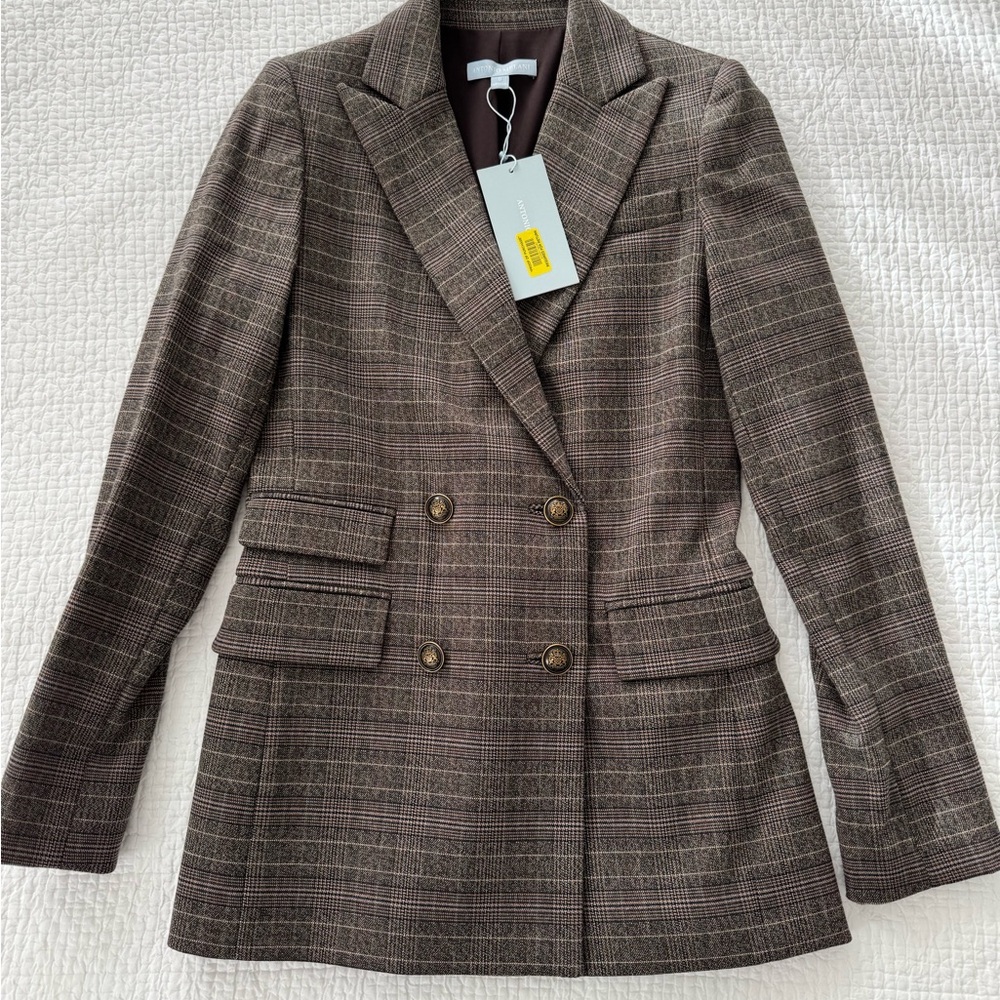 Gianni Bini Women's Plaid Blazer NWT!